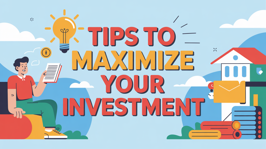Tips to Maximize Your Investment
