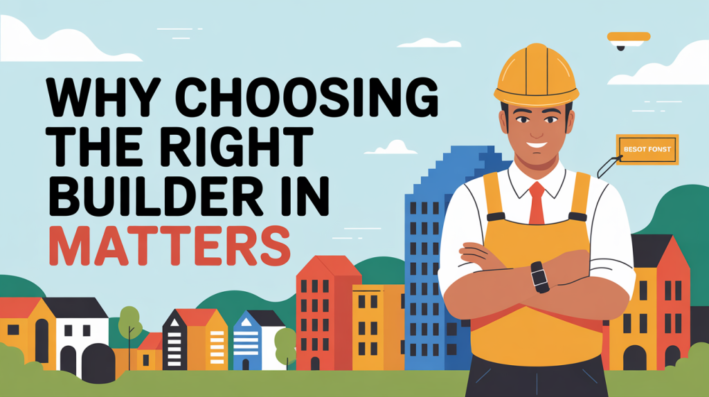 Why Choosing the Right Builder in Chennai Matters