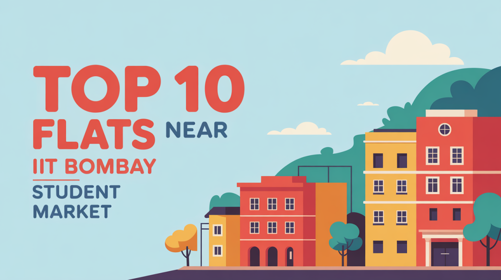 Top 10 Flats Near IIT Bombay Student Market