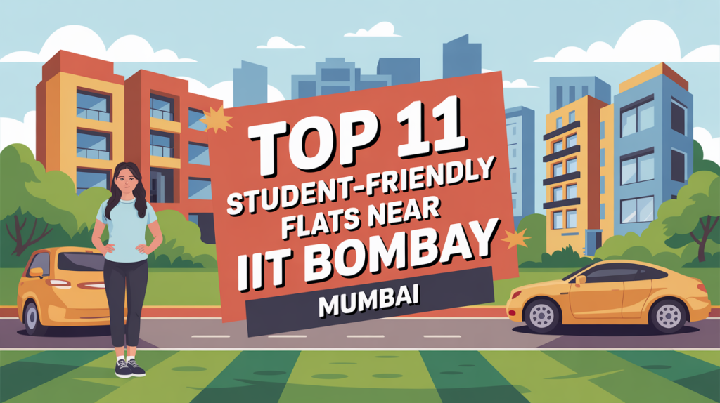 Top 11 Student-Friendly Flats Near IIT Bombay Mumbai for Rent & Investment