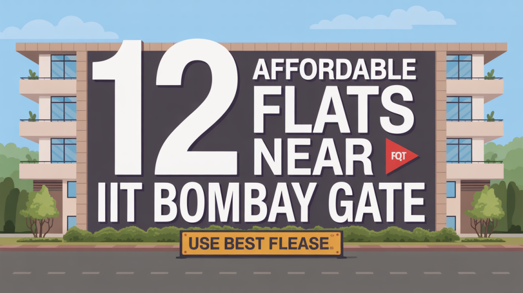 Top 12 Properties Near IIT Bombay Gate