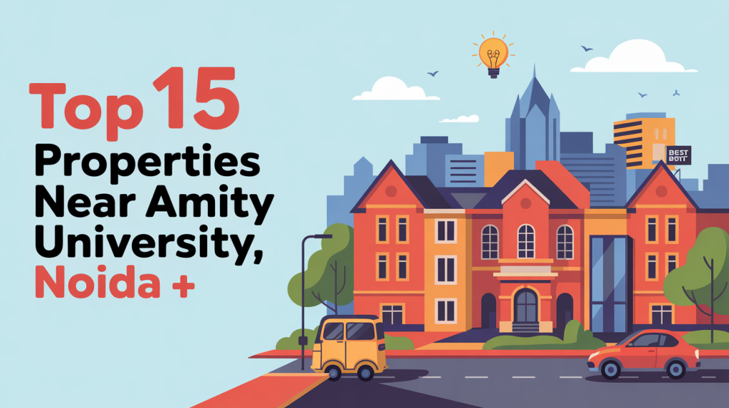 Top 15 Properties Near Amity University, Noida