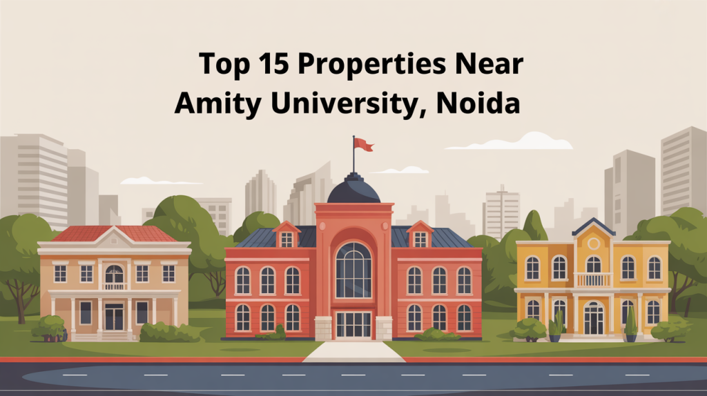 Top 15 Properties Near Amity University, Noida