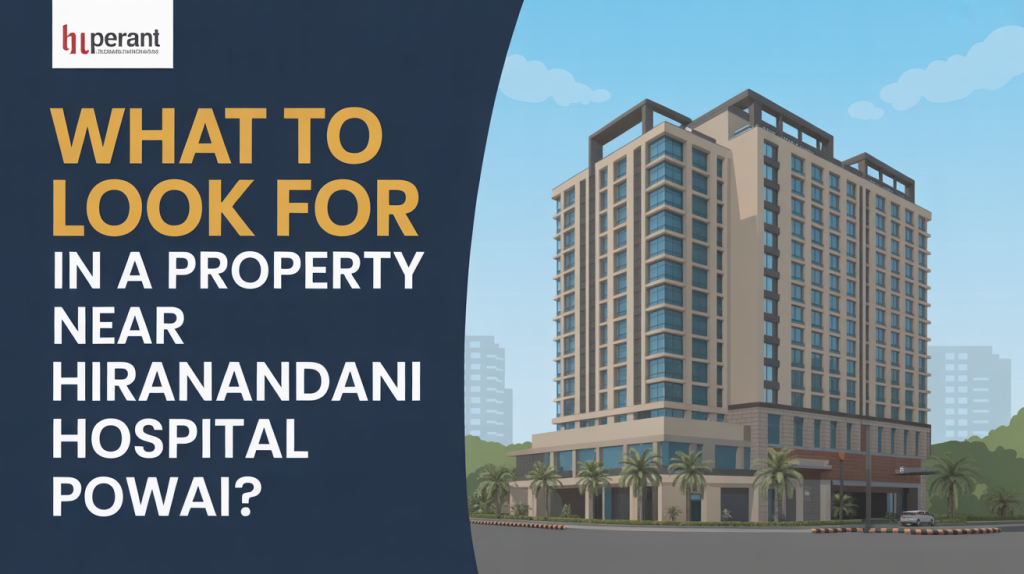 What to Look for in a Property Near Hiranandani Hospital Powai