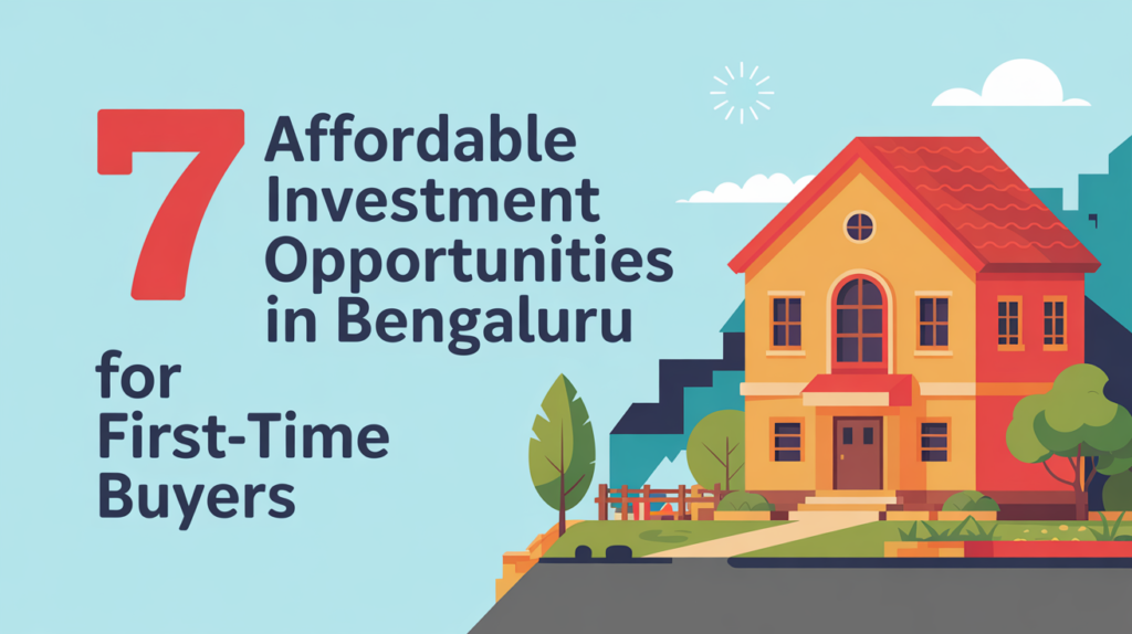 7 Affordable Investment Opportunities in Bengaluru for First-Time Buyers
