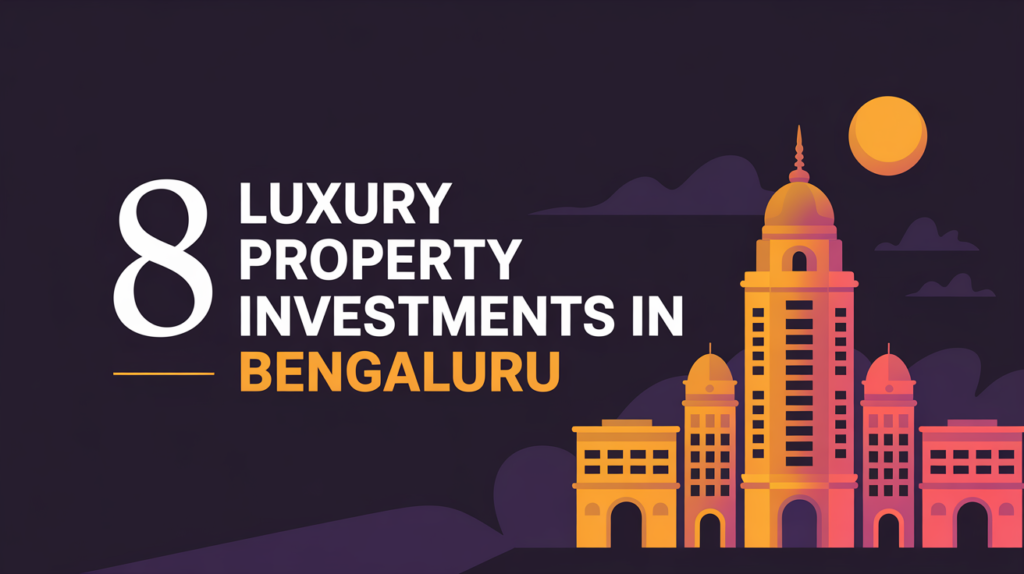 8 Luxury Property Investments in Bengaluru