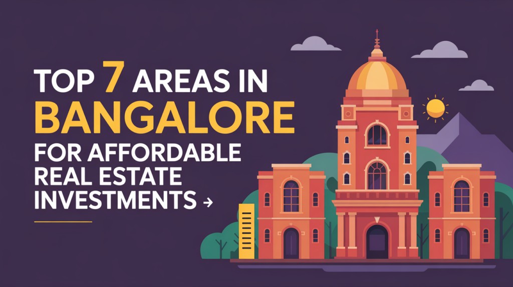 Top 7 Areas in Bangalore for Affordable Real Estate Investments