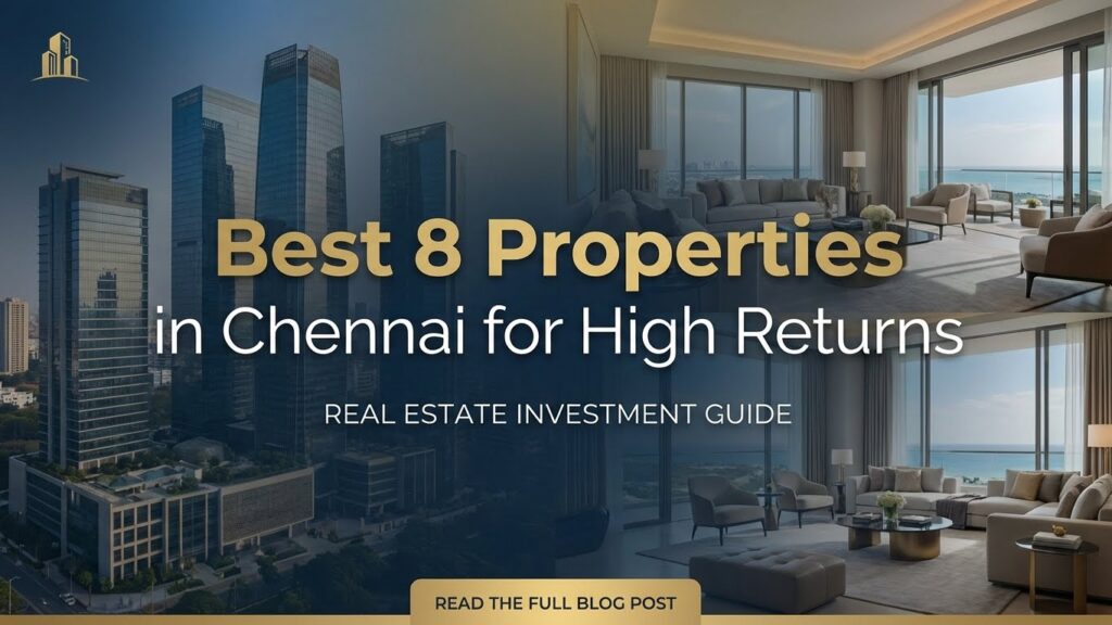 Best 8 Properties in Chennai for High Returns