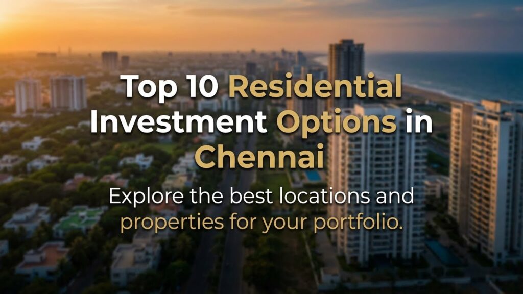 Top 10 Residential Investment Options in Chennai