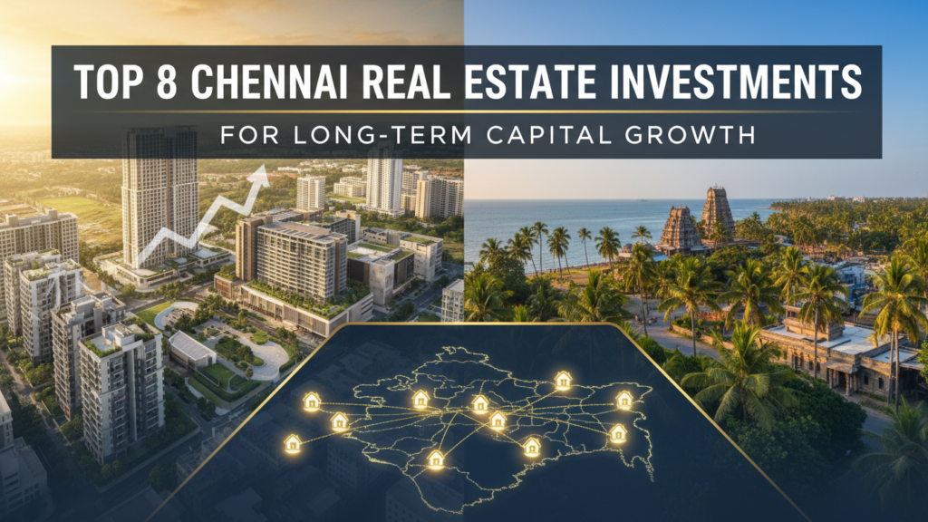 Top 8 Chennai Real Estate Investments for Long-Term Capital Growth