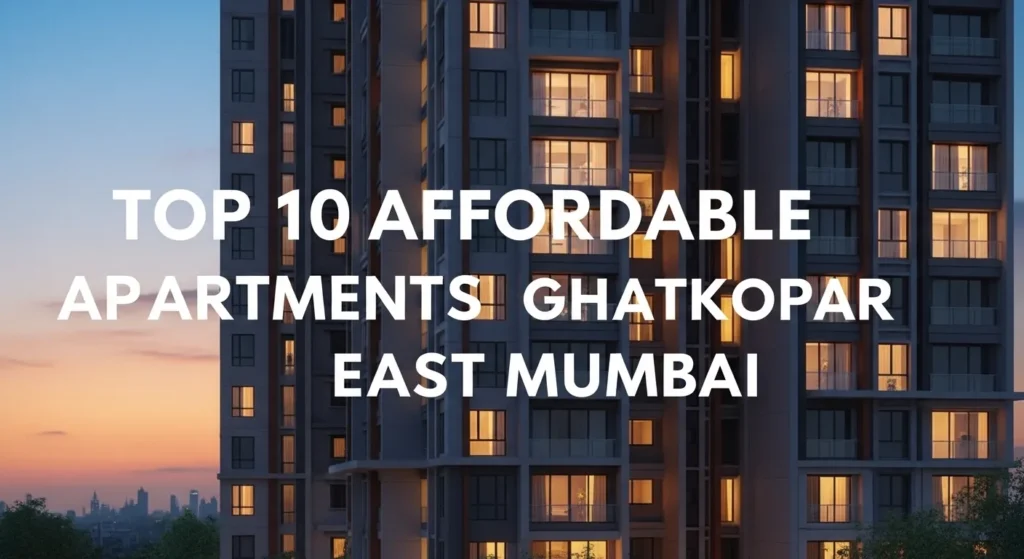 Top 10 Affordable Apartments Near Ghatkopar East Mumbai